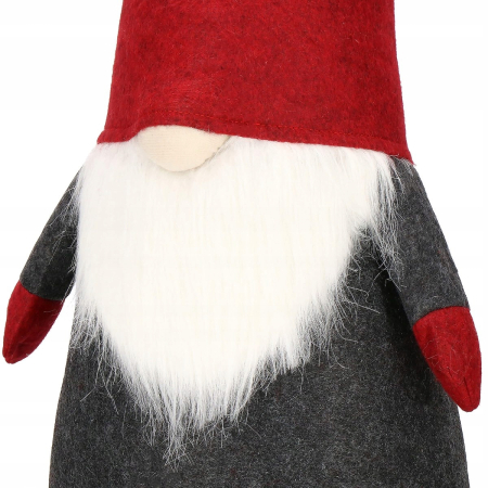 (DL) Figurina Craciun, Spiridus, picioare telescopice, inaltime extensibila 60-90cm [3]