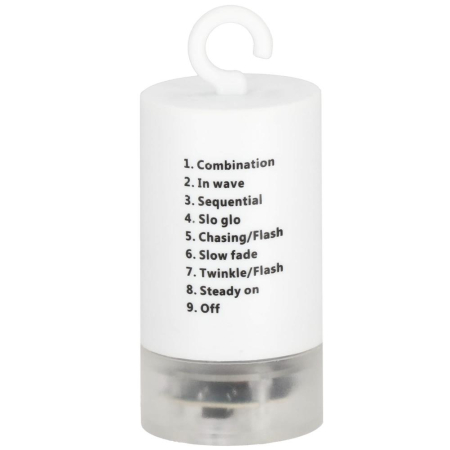 (DL) Instalatie lumina decorativa STAR cu 100 LED-uri, diametru 30cm, alimentare baterii, iluminare galbena [3]