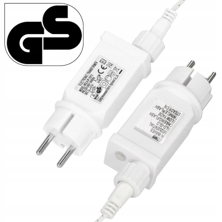 (DL) Instalatie lumina tip perdea cu 138 LED-uri, 2m, pentru interior/exterior, iluminare alb rece [6]