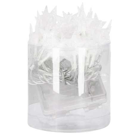 (DL) Instalatie stelute luminoase pentru gradina, 5 metri, 50 LED-uri, cu baterii, galben [4]