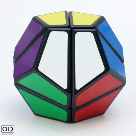 Dodecaedru Magic Rubik, Jucarie Inteligenta Antistres, 12 Fete Color, Original Deals [4]