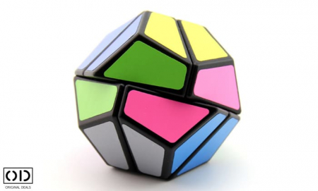 Dodecaedru Magic Rubik, Jucarie Inteligenta Antistres, 12 Fete Color, Original Deals [6]