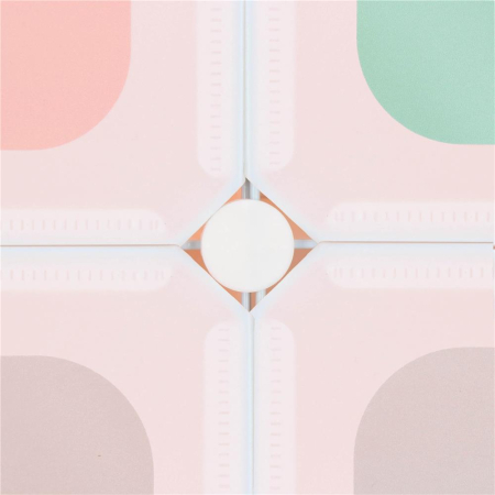 Dulap copii, modular cu 9 compartimente, PVC, 110x110x37 cm, multicolor [8]