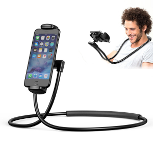 Suport Multifunctional Flexibil pentru Gat Reglabil compatibil Telefon sau Tableta Premium Vlog Universal [11]
