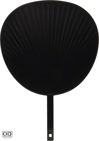 Ventilatoare & Evantaie - Evantai Fix Tip Frunza din PVC Premium, 43 cm, Negru – Original Deals