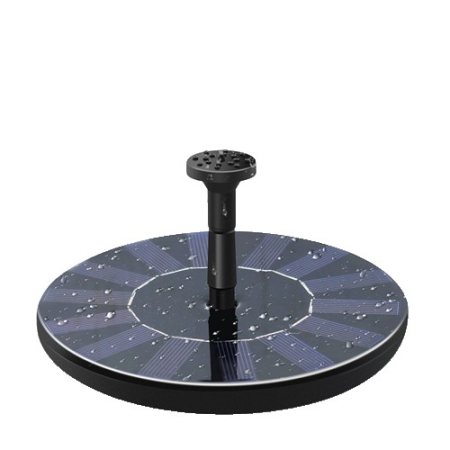 ✨TOATE PRODUSELE✨ - Fantana Arteziana pentru Gradina, , Solara, Automata, Rotunda, 3 Moduri de Pulverizare, Negru, 16 cm