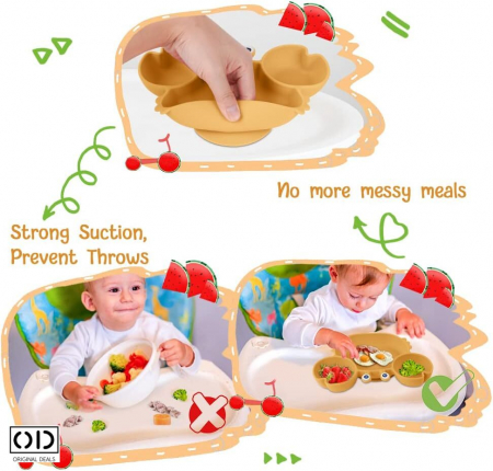 Farfurie bebelusi Farfurie diversificare alimentatie lingurite bebelusi lingurite diversificare bavetica bebelusi lingurite bebelusi farfurie bebelusi furculita bebelusi alimente diversificare bebe [9]