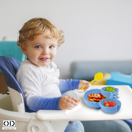 Farfurie bebelusi Farfurie diversificare alimentatie lingurite bebelusi lingurite diversificare bavetica bebelusi lingurite bebelusi farfurie bebelusi furculita bebelusi alimente diversificare bebe [1]