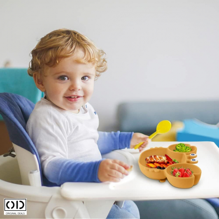 Jucarii, Copii & Bebe - Farfurie bebelusi Farfurie diversificare alimentatie lingurite bebelusi lingurite diversificare bavetica bebelusi lingurite bebelusi farfurie bebelusi furculita bebelusi alimente diversificare bebe