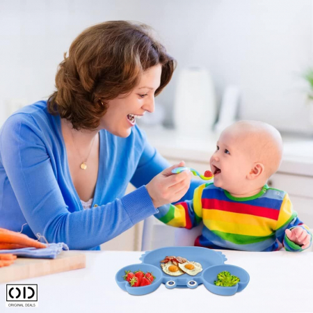 Farfurie bebelusi Farfurie diversificare alimentatie lingurite bebelusi lingurite diversificare bavetica bebelusi lingurite bebelusi farfurie bebelusi furculita bebelusi alimente diversificare bebe [0]