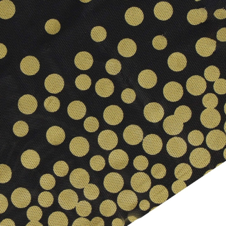 Fata de masa de unica folosinta pentru petreceri, 137x272cm, negru auriu [2]