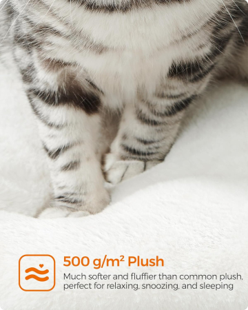 FEANDREA Ansamblu de joaca pisici, tip copac, din lemn, 66x40x86 cm, gri [4]