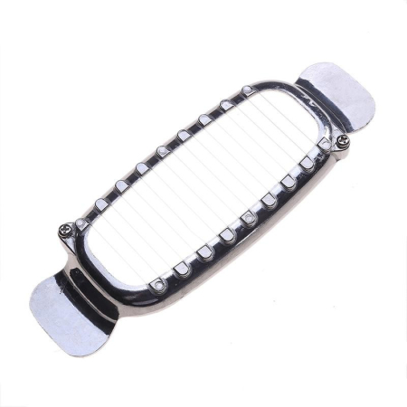 Feliator de Alimente, , pentru Branza, Unt, Oua, din Aluminiu, 19.5 x 6.5 x 2 cm, Argintiu [4]