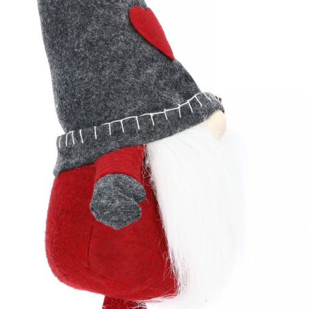 Figurina Craciun, Spiridus, picioare telescopice, inaltime extensibila 52-67cm [7]