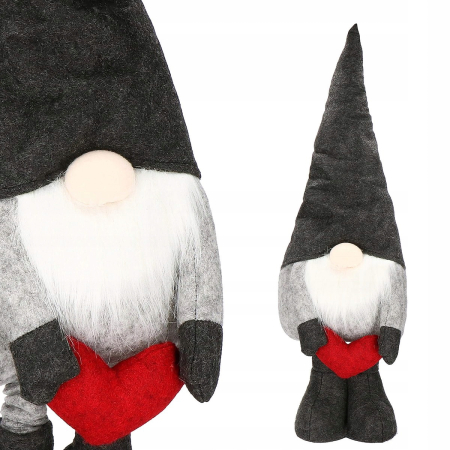 Figurina Craciun, Spiridus, picioare telescopice, inaltime extensibila 63-93cm [15]