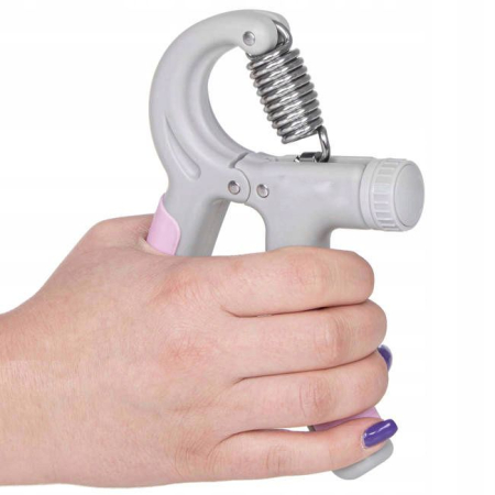 Flexor pentru exercitii antebrat, ajustabil, rezistenta 20-50kg, roz [1]