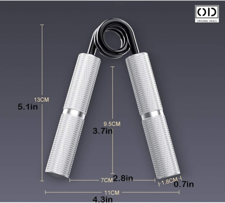 flexor antebrat rezistenta 75kg flexor pentru muschi antebrat original deals flexor aluminiu argintiu fitness forta aparat tonifiere antebrat si priza mana flexor profesional sportivi sala acasa flexor rezistenta mare antrenament forta flexor recuperare medicala priza mainii flexor portabil compact pentru antrenament  flexor otel aluminiu rezistent durabil flexor antebrat pentru tenis golf alpinism [9]