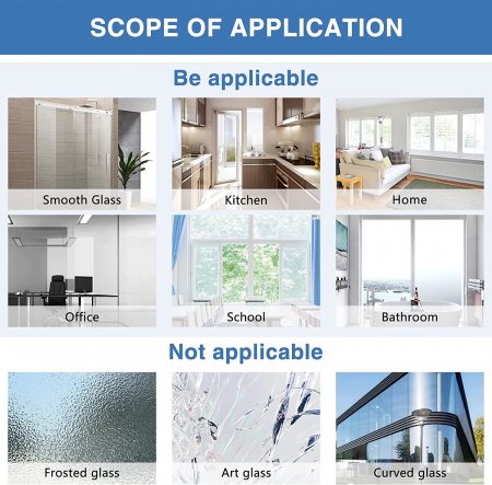 Folie Protectie Geam Termopan Fereastra Autocolant Pentru Geamuri si Ferestre Balcon Protectie Geam Securizat Folie de Protectie pentru Ferestra Geam Cabina de Dus Baie Folie Geam Protectie Intimitate [16]