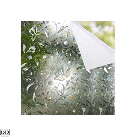Folie Autoadeziva pentru Protectie Solara si Intimitate pentru Geam si Fereastra, 60 x 200 cm, Lalea 3D [1]