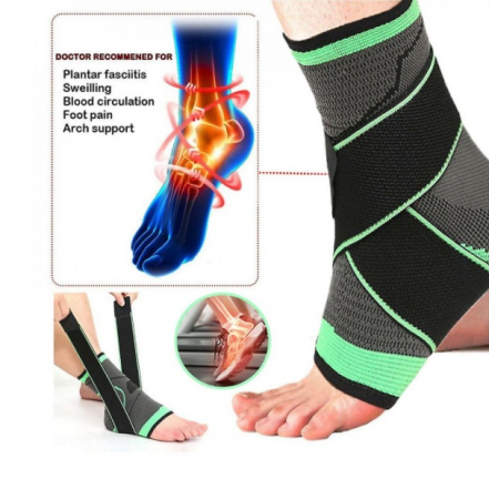 Glezniera pentru Protectie, Supraelastica, pentru Sportivi si Atleti, Premium, Original Deals® [16]