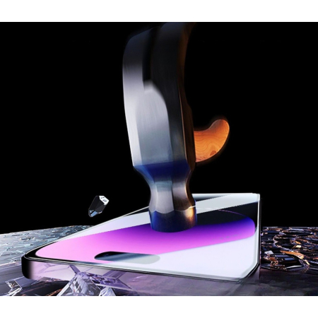 Folie de Protectie cu Instalare Rapida, , pentru Apple iPhone 15, Tempered Glass Easy Tool, Full Cover, Protectie Difuzor, HD, Margini Negre, Transparent [8]