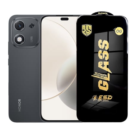 ✨TOATE PRODUSELE✨ - Folie de Protectie pentru Honor X70i, , Sticla Securizata ESD, Margini Negre, Rezistenta la Zgirieturi, Antistatica, 0.35 mm, Transparenta