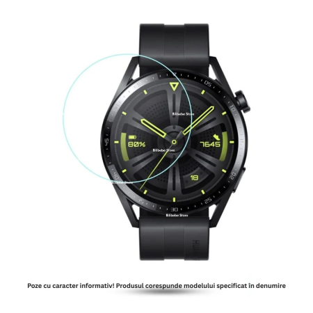 Folie de protectie, , Pentru Huawei Watch GT4 41MM, Sticla Securizata 2.5 D , Transparent [1]