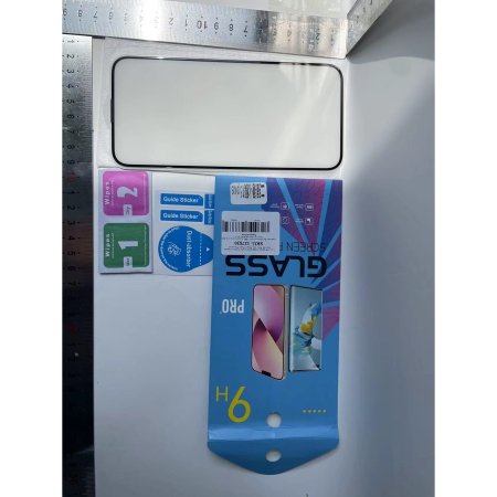 Folie de Protectie, , pentru iPhone 15 Plus, Tempered Glass 6D, Full Cover, Margini Negre, Transparent [6]