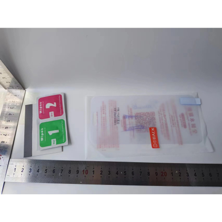 Folie de Protectie, , pentru iPhone 15 Pro Max, Flexible Hidrogel Protectie Blue Ray, Full Cover, Reparare Automata, Transparent [5]