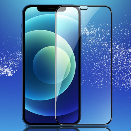 Folie ecran pentru iPhone 14 Plus/ iPhone 13 Pro Max, Sticla ESD, Top Glass, Anti-static, Negru [19]