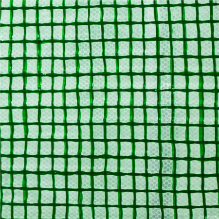 Folie inlocuire pentru sera 300x200x200 cm, PE 140g/mp cu plasa PP, UV4, 6 ferestre si usa cu fermoar, verde [1]