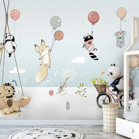 Sticker Autocolant Decorativ pentru Perete si Mobila Sticker pentru camera copilului Sticker Decorativ pentru Decorare Living Casa Abtibilduri pentru perete copii Autocolant Decorativ Ieftin [4]