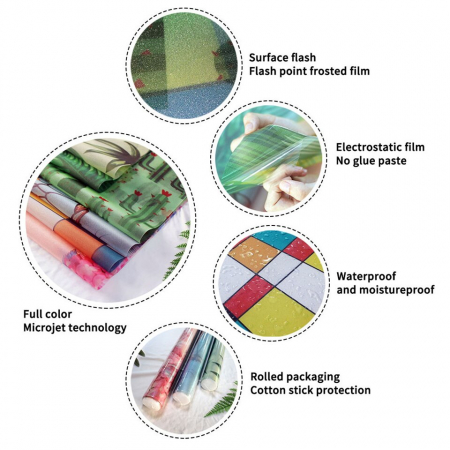 Folie de Protectie pentru Ferestra Geam Cabina de Dus Baie Tutorial aplicare folie de protectie geam Autocolant Geamuri si Ferestre Balcon Protectie Geam Securizat Folie Geam Protectie Intimitate [7]