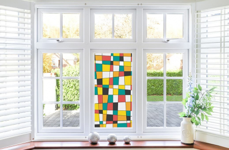 Folie de Protectie pentru Ferestra Geam Cabina de Dus Baie Tutorial aplicare folie de protectie geam Autocolant Geamuri si Ferestre Balcon Protectie Geam Securizat Folie Geam Protectie Intimitate [2]