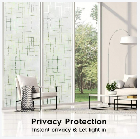Tutorial aplicare folie de protectie geam Autocolant Geamuri si Ferestre Balcon Protectie Geam Securizat Folie de Protectie pentru Ferestra Geam Cabina de Dus Baie Folie Geam Protectie Intimitate [4]