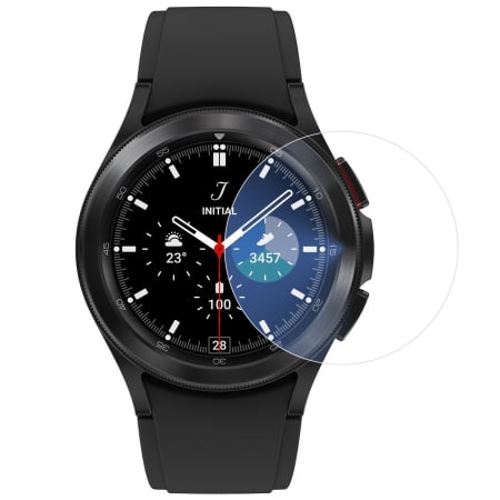 ✨TOATE PRODUSELE✨ - Folie Securizata pentru Samsung Galaxy Watch4 40mm, , Sticla de Protectie Compatibila cu Samsung Galaxy Watch4 40MM, Sticla Securizata 2.5 D, Transparent