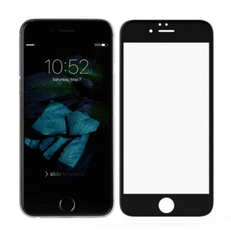 Folie Sticla Apple iPhone 6/6S Full Face Negru [1]