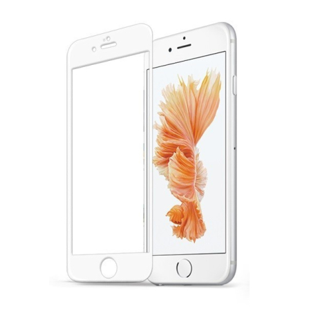 Folie Sticla Apple iPhone 8 Plus Full Face Alb [2]