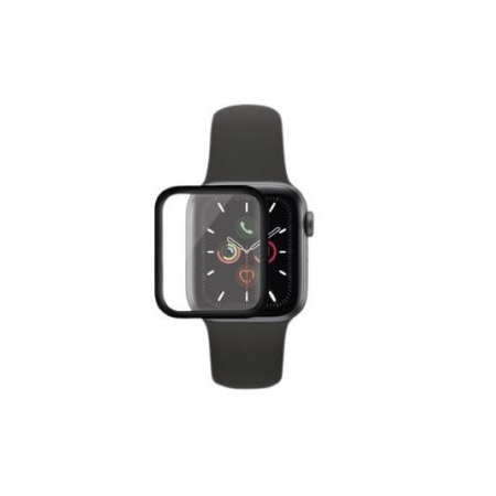 Folie Sticla Apple Watch Series 2/3 42 mm adeziv pe margine Negru [9]