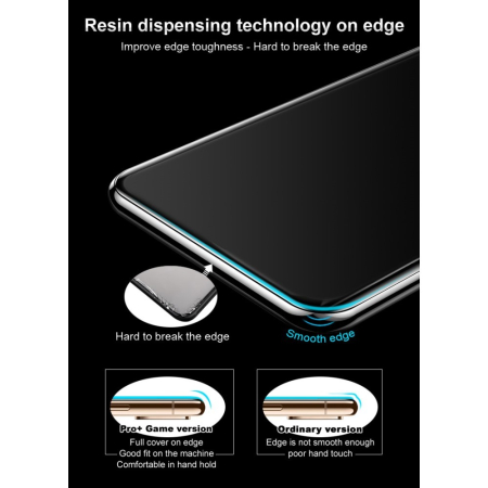 Folie Sticla ® compatibila cu Apple iPhone X/XS 111D Negru [12]