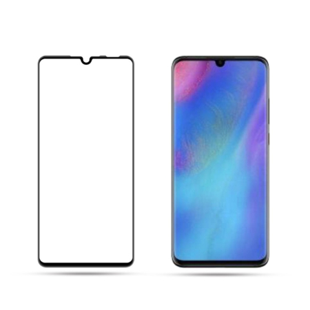 Folie Sticla ® compatibila cu Huawei P30 Lite 111D Negru [2]