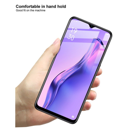 Folie Sticla ® compatibila cu Oppo A31 111D Negru [11]