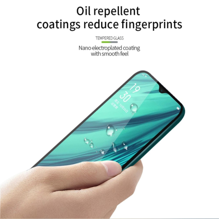 Folie Sticla ® compatibila cu Oppo A5 2020 111D Negru [9]