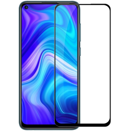 Folie Sticla ® compatibila cu Xiaomi Redmi Note 9 111D Negru [1]
