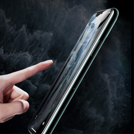 Folie Sticla ® pentru Apple iPhone 11 Pro/XS 111D Negru [4]