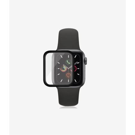Folie Sticla pentru Apple Watch Series 2/3 38 mm adeziv pe margine Negru [1]