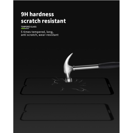 Folie Sticla ® pentru Huawei Y5 2019 111D Negru [10]
