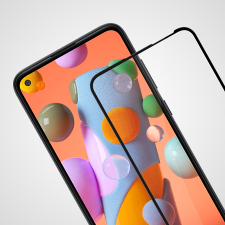 Folie Sticla ® pentru Samsung A11 111D Negru [5]