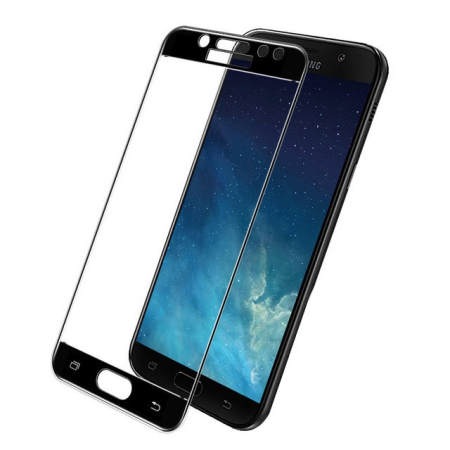 Folie Sticla Samsung Galaxy J7 2017 Full Face Negru [5]