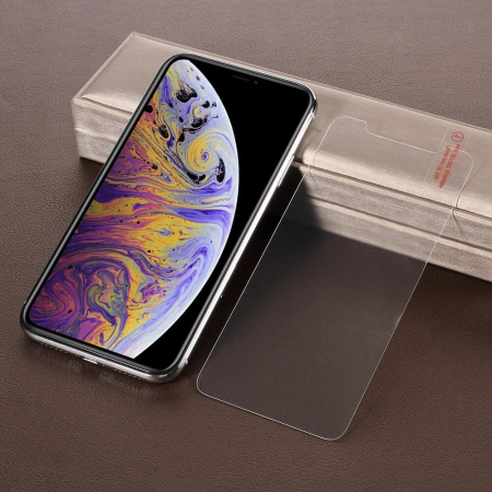 Folie Sticla Securizata , 9H, Transparenta HD, pentru Apple iPhone 11/XR Transparent [2]